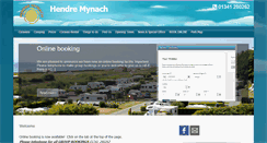 Desktop Screenshot of hendremynach.co.uk