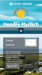 Mobile Screenshot of hendremynach.co.uk